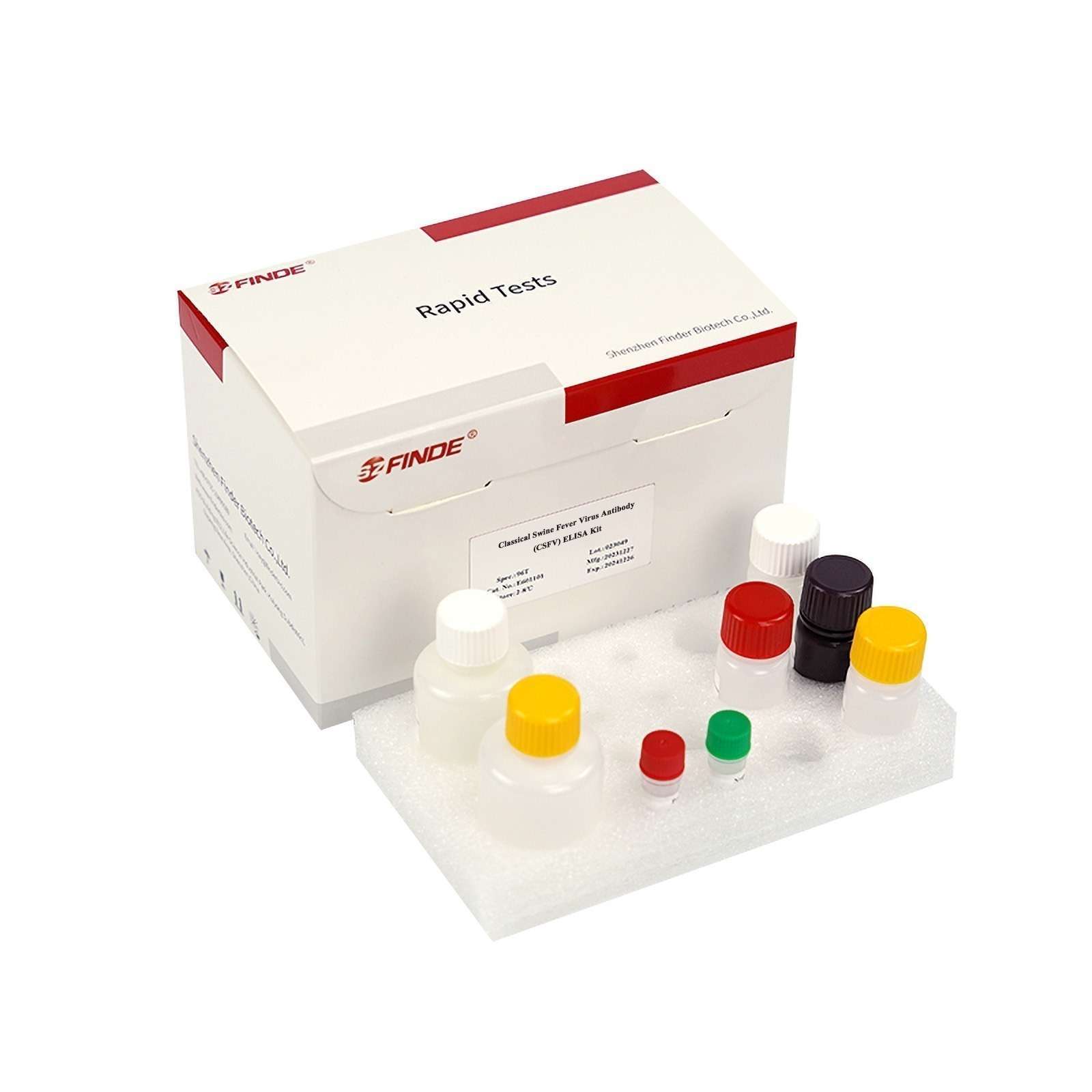Classical Swine Fever Virus Antibody (CSFV Ab) ELISA Kit 1