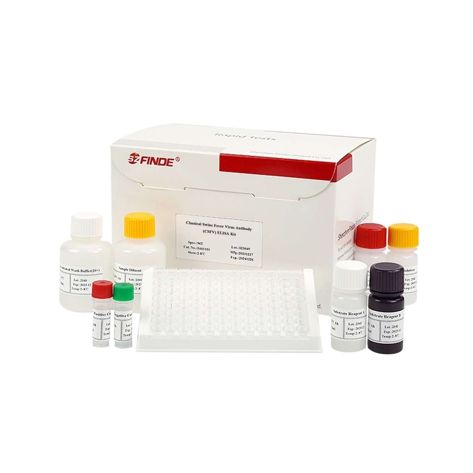 Classical Swine Fever Virus Antibody (CSFV Ab) ELISA Kit 3