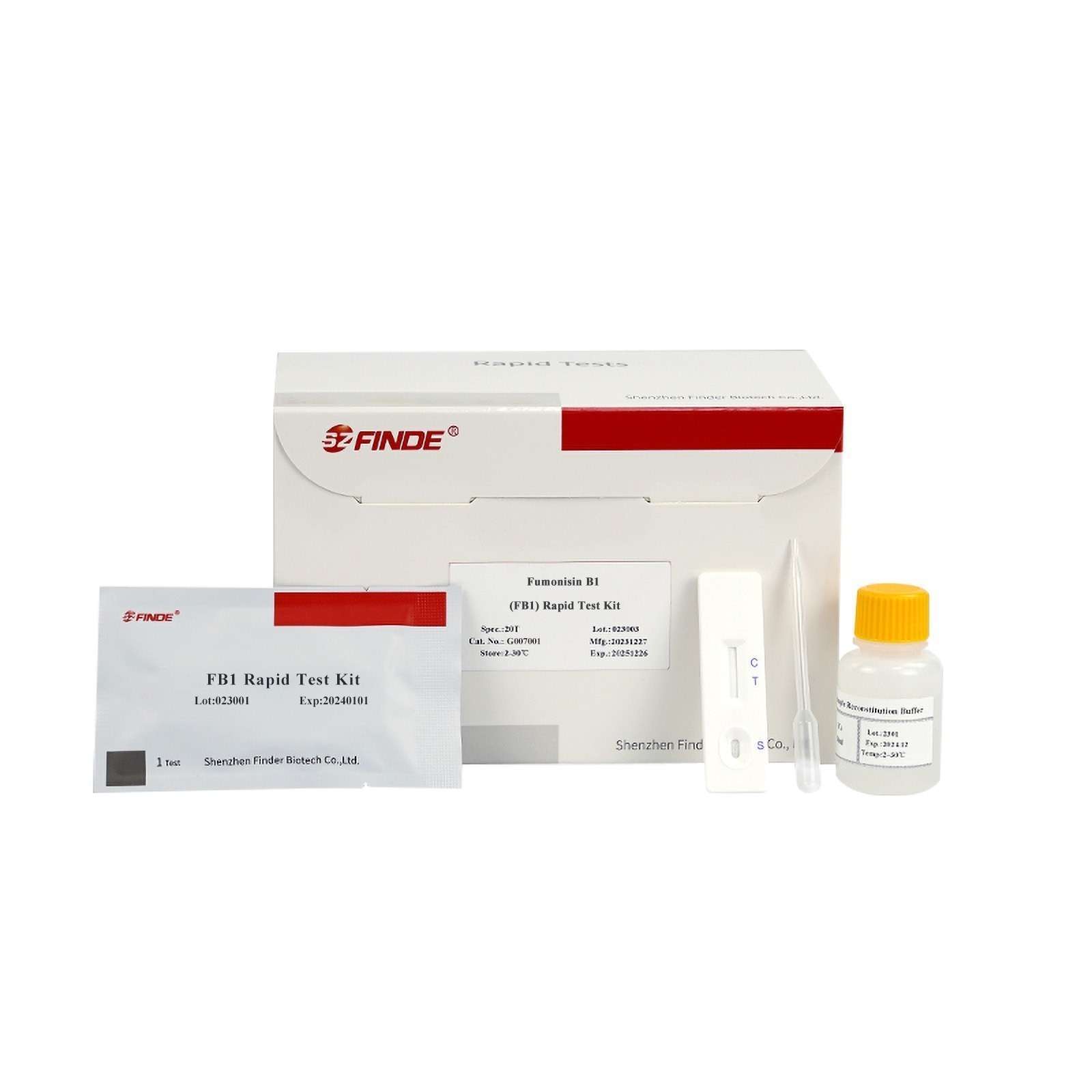 Fumonisin B1 (FB1) Rapid Test Kit 1