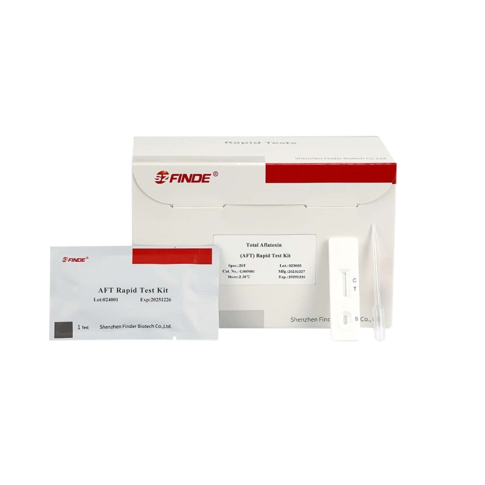Total Aflatoxin  (AFT) Rapid Test Kit 1