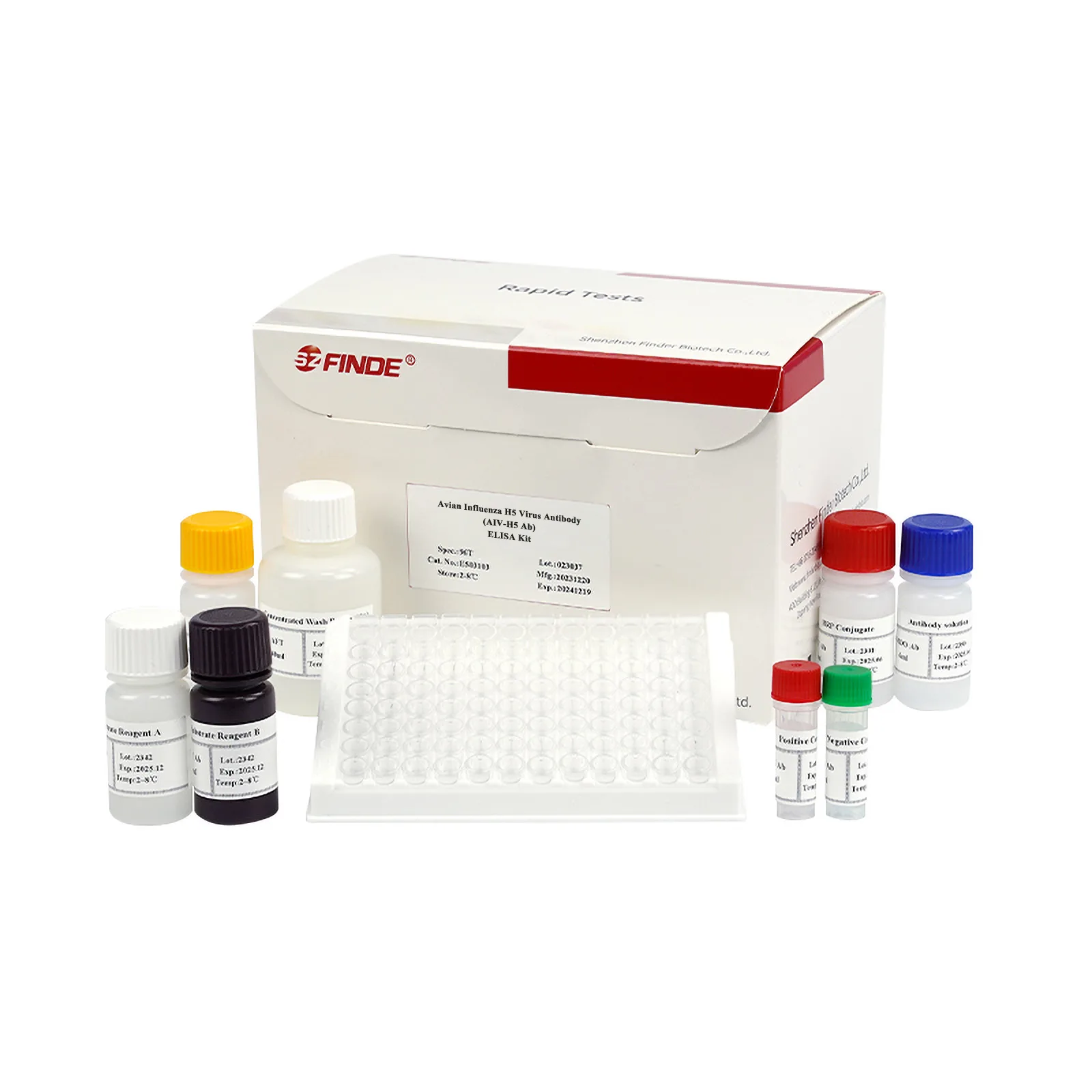 Avian Influenza H5 Virus Antibody (AIV-H5 Ab)ELISA Kit 1