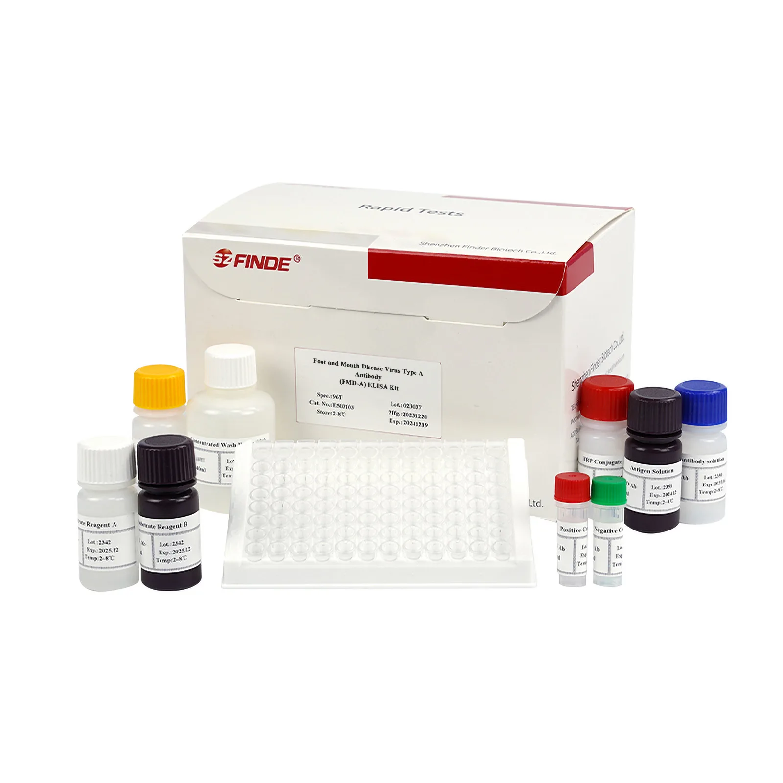 Foot and Mouth Disease Virus Type A  Antibody (FMD-A Ab) ELISA Kit 1