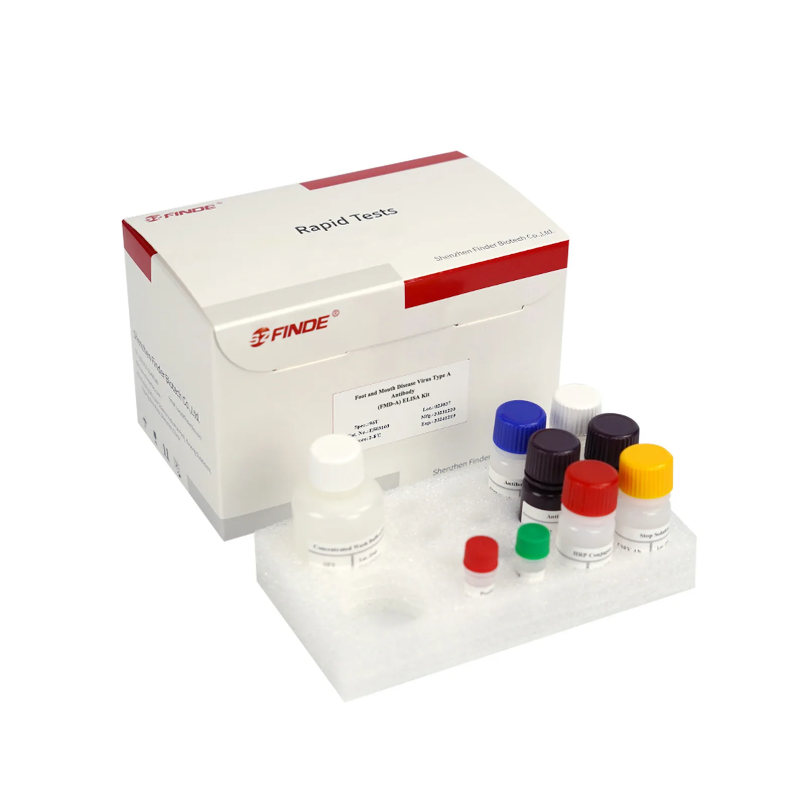 Foot and Mouth Disease Virus Type A Antibody (FMD-A Ab) ELISA Kit 2