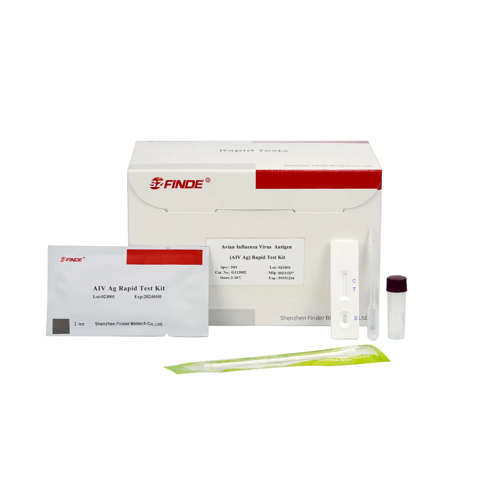 Avian Influenza Virus  Antigen Rapid Test Kit 1