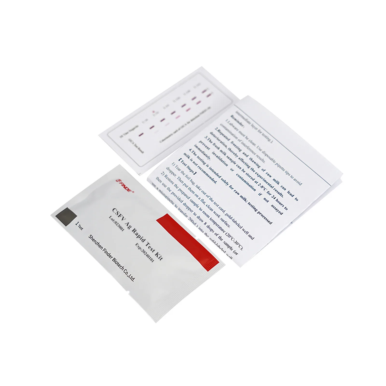 Classical Swine Fever Virus Antigen Rapid Test Kit 3