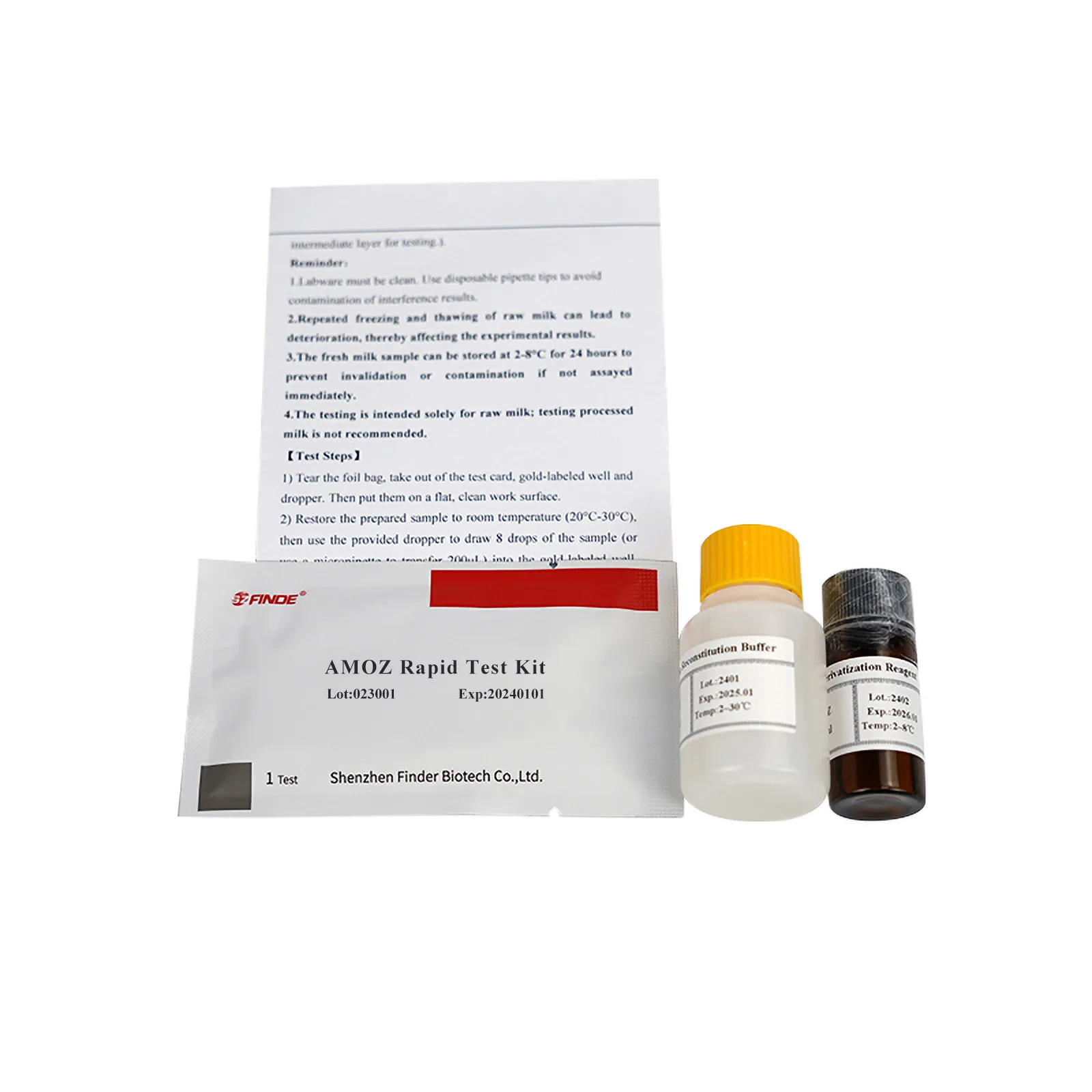 Furaltadone Metabolite (AMOZ) Rapid Test Kit 3