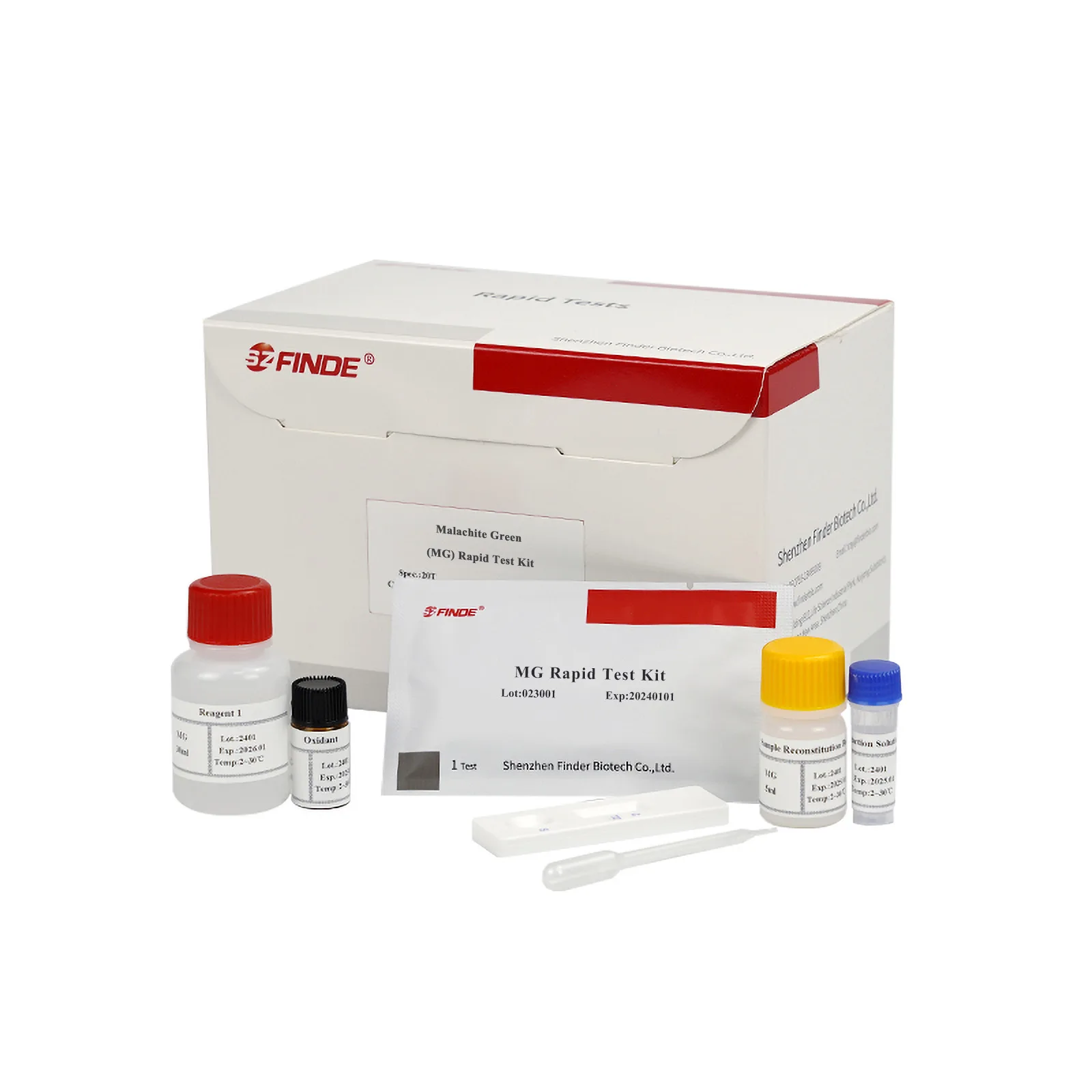 Malachite Green (MG) Rapid Test Kit 1
