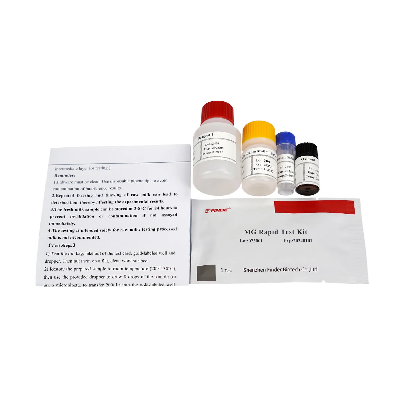 Malachite Green (MG) Rapid Test Kit 2